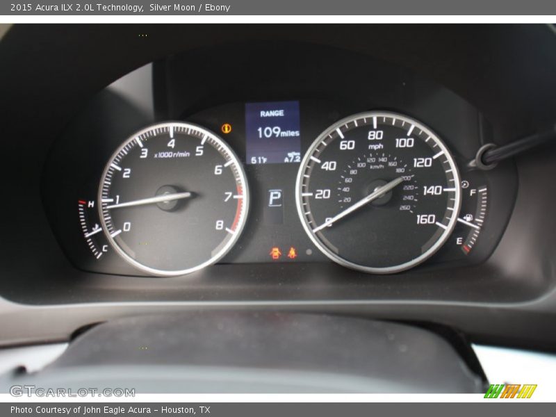 Silver Moon / Ebony 2015 Acura ILX 2.0L Technology