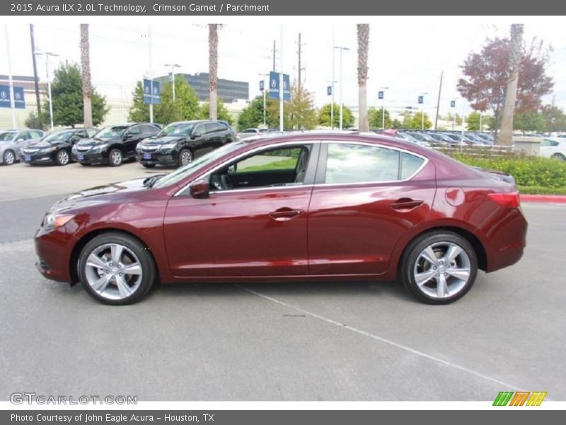 Crimson Garnet / Parchment 2015 Acura ILX 2.0L Technology