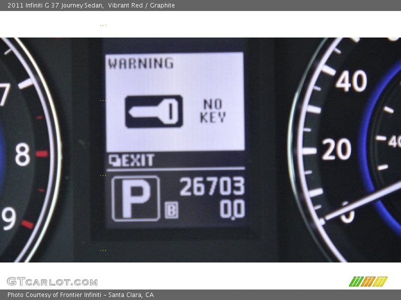 Vibrant Red / Graphite 2011 Infiniti G 37 Journey Sedan