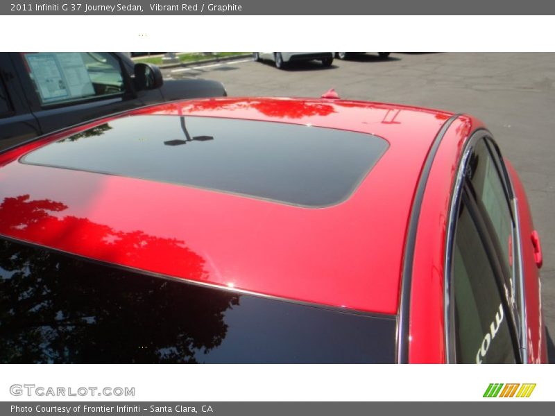 Vibrant Red / Graphite 2011 Infiniti G 37 Journey Sedan