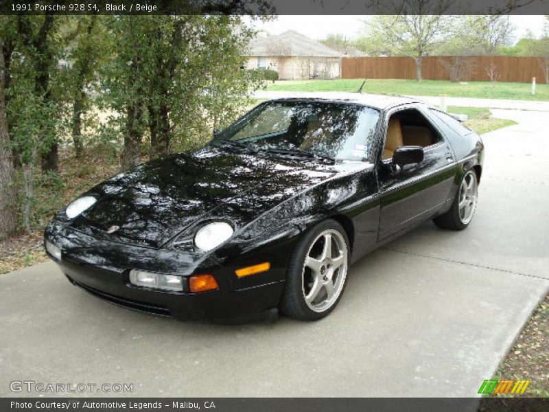 Black / Beige 1991 Porsche 928 S4