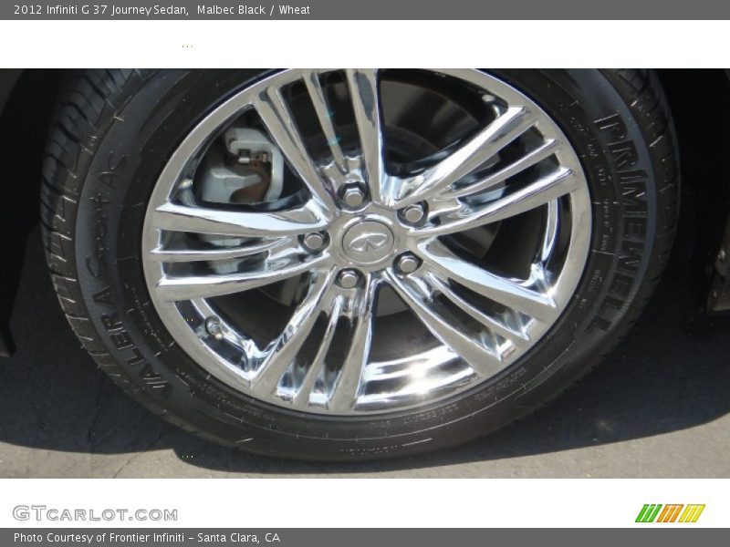 Malbec Black / Wheat 2012 Infiniti G 37 Journey Sedan
