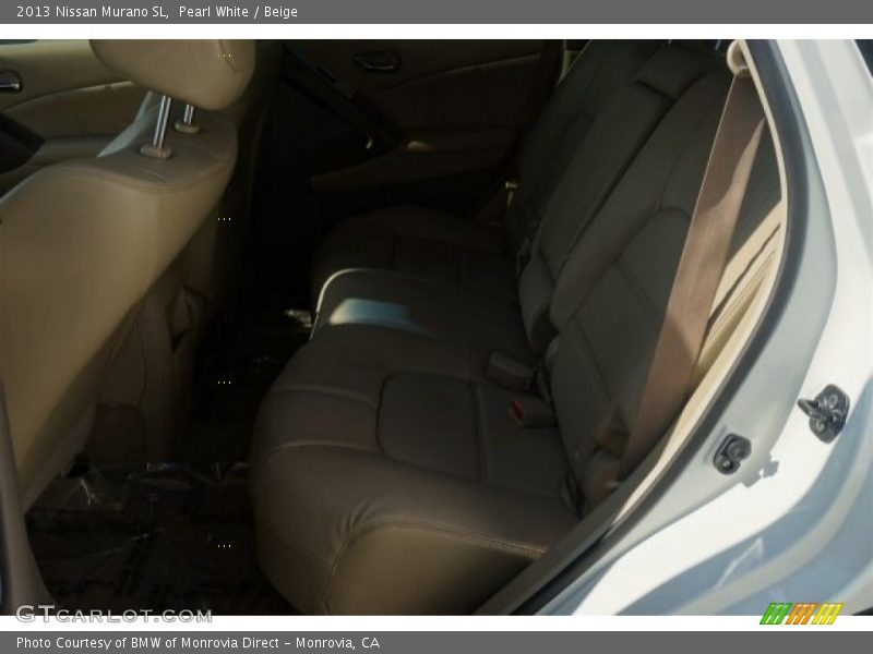 Pearl White / Beige 2013 Nissan Murano SL