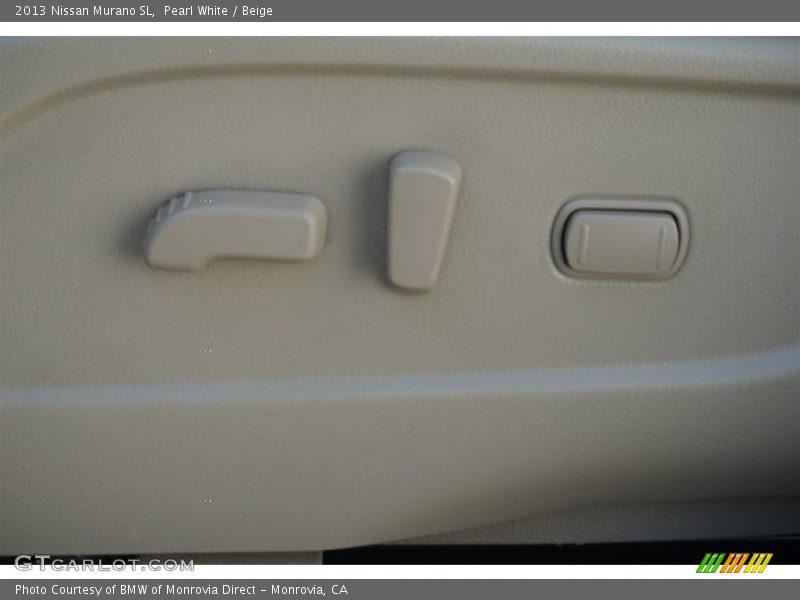 Pearl White / Beige 2013 Nissan Murano SL