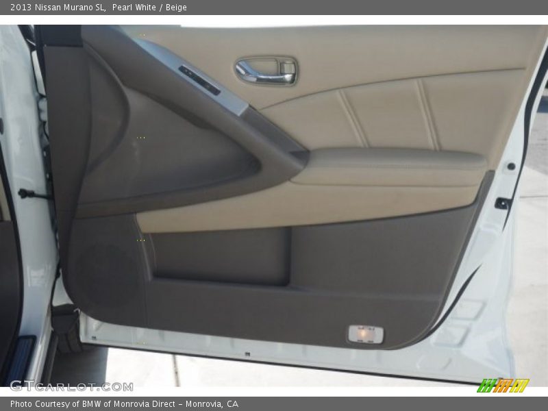 Pearl White / Beige 2013 Nissan Murano SL