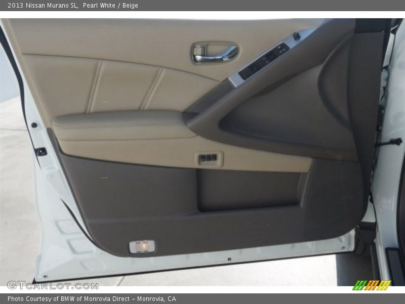 Pearl White / Beige 2013 Nissan Murano SL