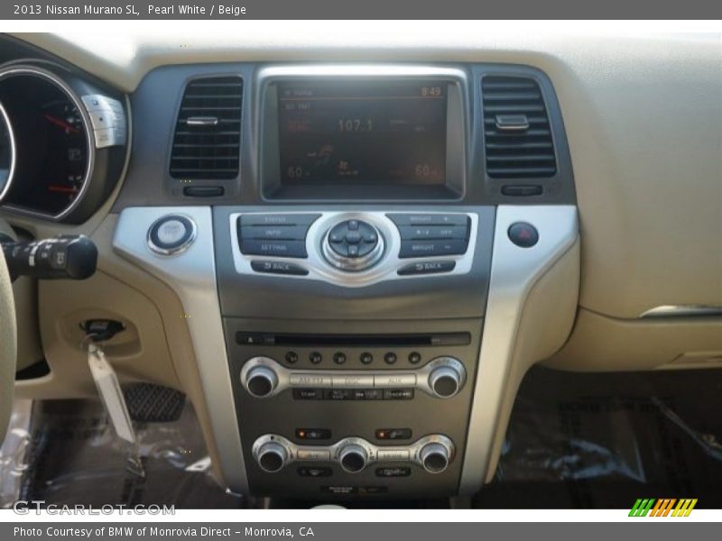 Pearl White / Beige 2013 Nissan Murano SL