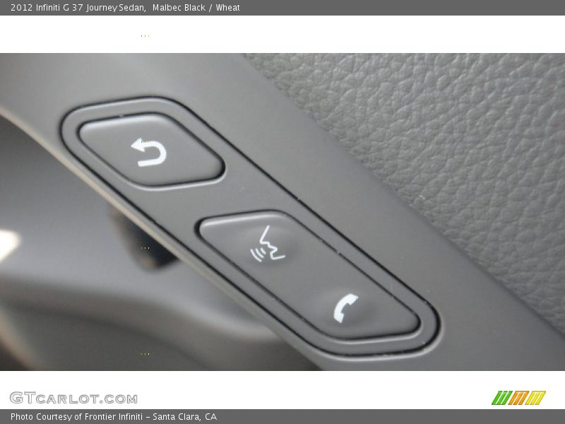 Malbec Black / Wheat 2012 Infiniti G 37 Journey Sedan
