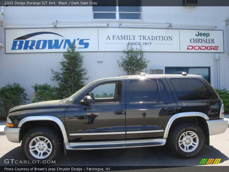 Black / Dark Slate Gray 2003 Dodge Durango SLT 4x4