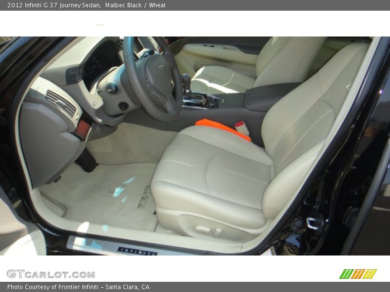 Malbec Black / Wheat 2012 Infiniti G 37 Journey Sedan