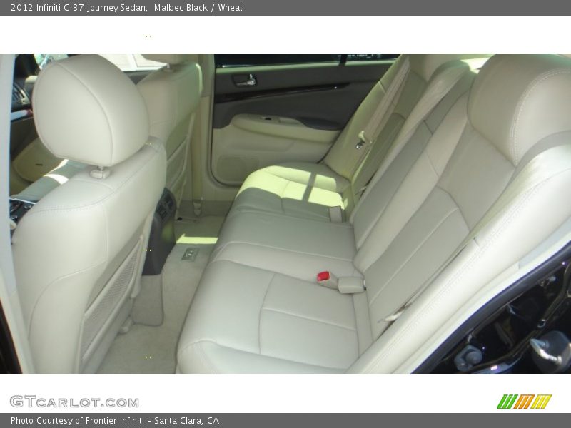 Malbec Black / Wheat 2012 Infiniti G 37 Journey Sedan
