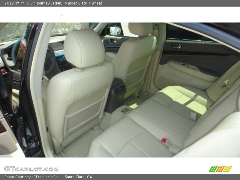 Malbec Black / Wheat 2012 Infiniti G 37 Journey Sedan