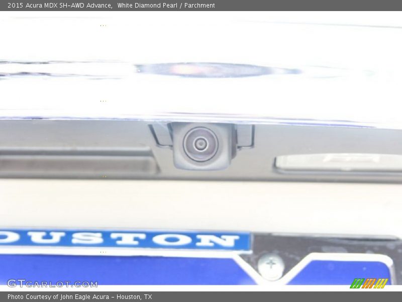 White Diamond Pearl / Parchment 2015 Acura MDX SH-AWD Advance