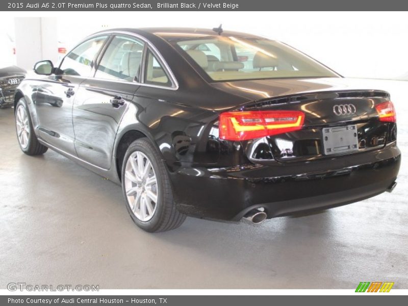 Brilliant Black / Velvet Beige 2015 Audi A6 2.0T Premium Plus quattro Sedan