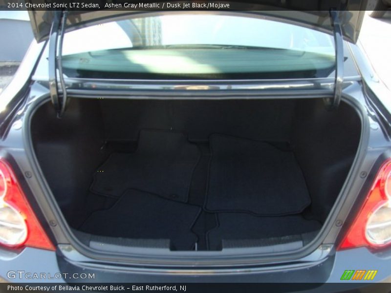 Ashen Gray Metallic / Dusk Jet Black/Mojave 2014 Chevrolet Sonic LTZ Sedan