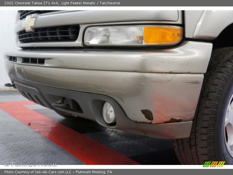Light Pewter Metallic / Tan/Neutral 2002 Chevrolet Tahoe Z71 4x4