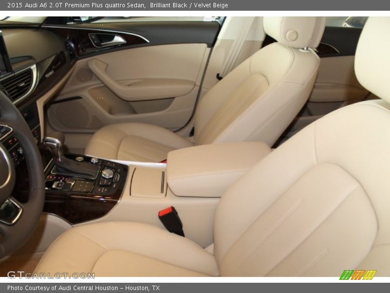 Brilliant Black / Velvet Beige 2015 Audi A6 2.0T Premium Plus quattro Sedan