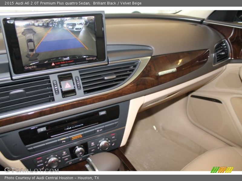 Brilliant Black / Velvet Beige 2015 Audi A6 2.0T Premium Plus quattro Sedan