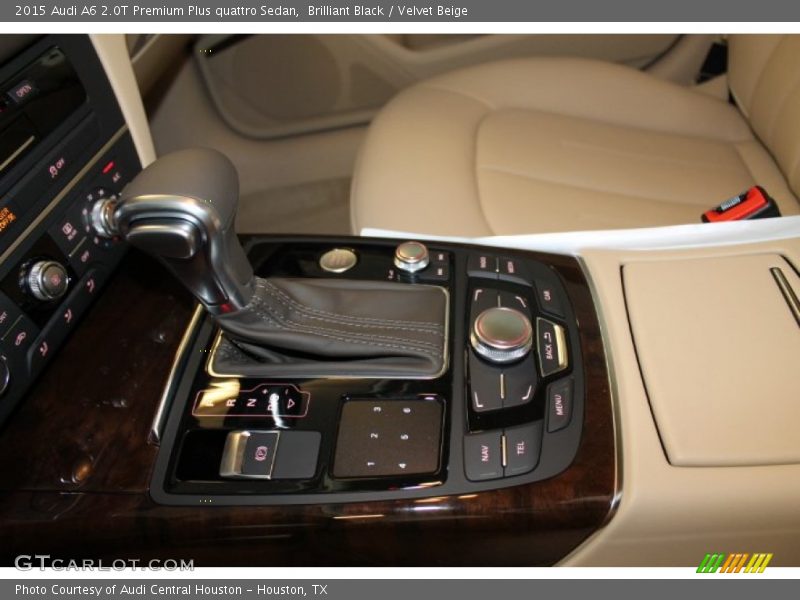 Brilliant Black / Velvet Beige 2015 Audi A6 2.0T Premium Plus quattro Sedan