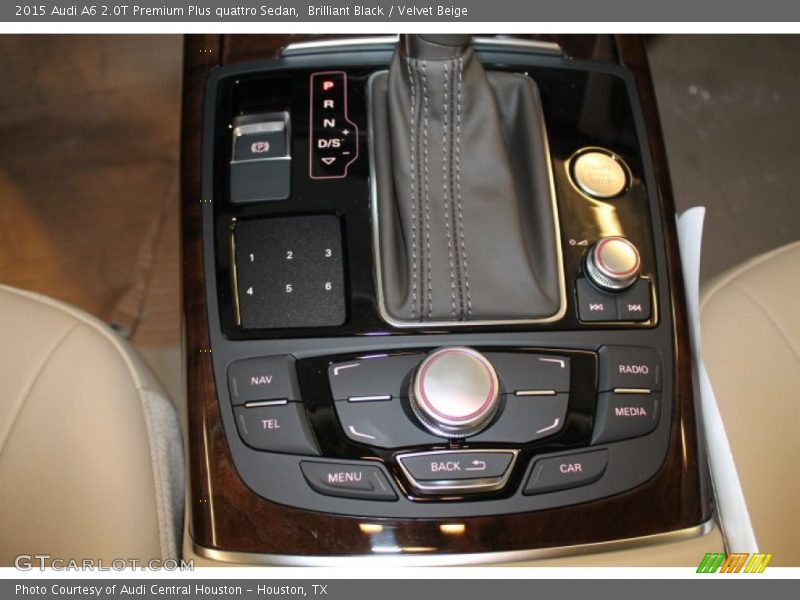 Brilliant Black / Velvet Beige 2015 Audi A6 2.0T Premium Plus quattro Sedan