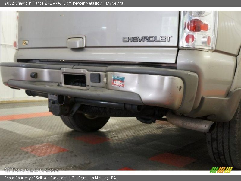 Light Pewter Metallic / Tan/Neutral 2002 Chevrolet Tahoe Z71 4x4