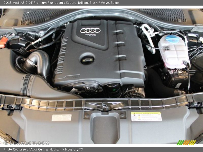 Brilliant Black / Velvet Beige 2015 Audi A6 2.0T Premium Plus quattro Sedan