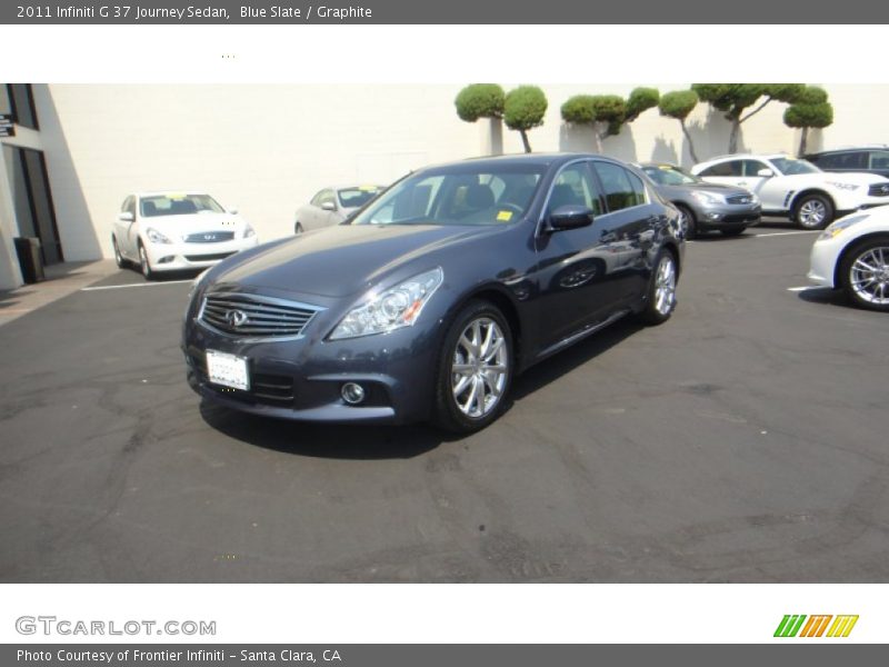 Blue Slate / Graphite 2011 Infiniti G 37 Journey Sedan
