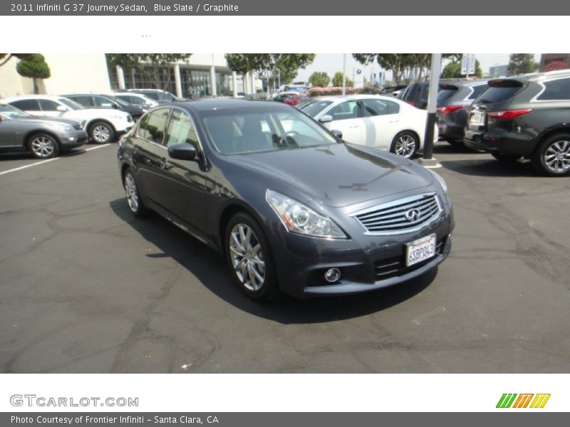 Blue Slate / Graphite 2011 Infiniti G 37 Journey Sedan