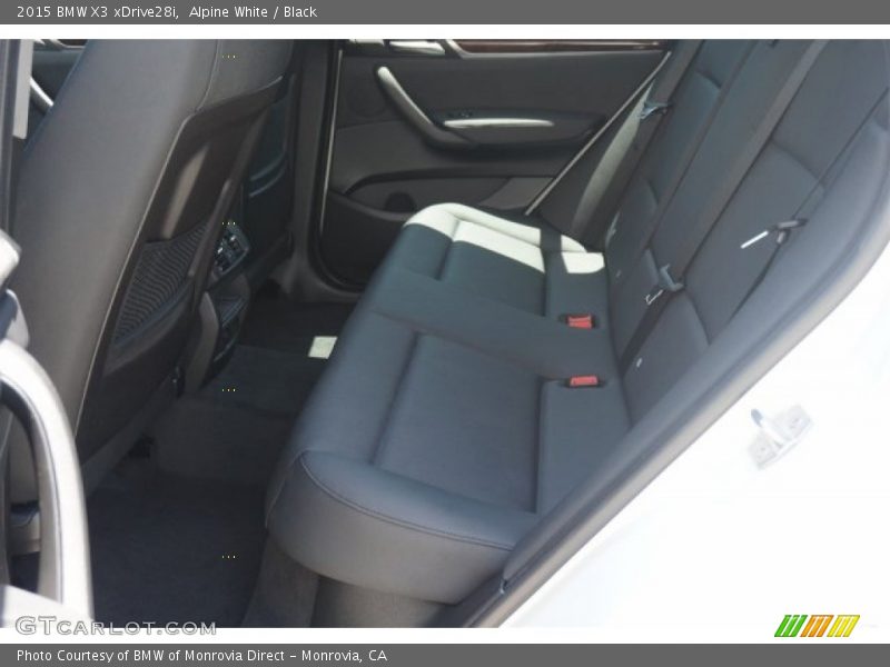Alpine White / Black 2015 BMW X3 xDrive28i
