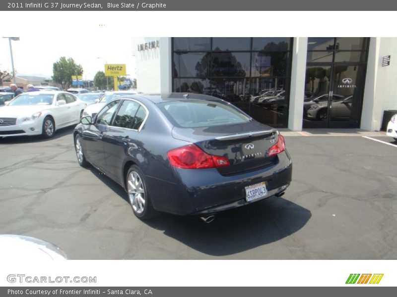 Blue Slate / Graphite 2011 Infiniti G 37 Journey Sedan