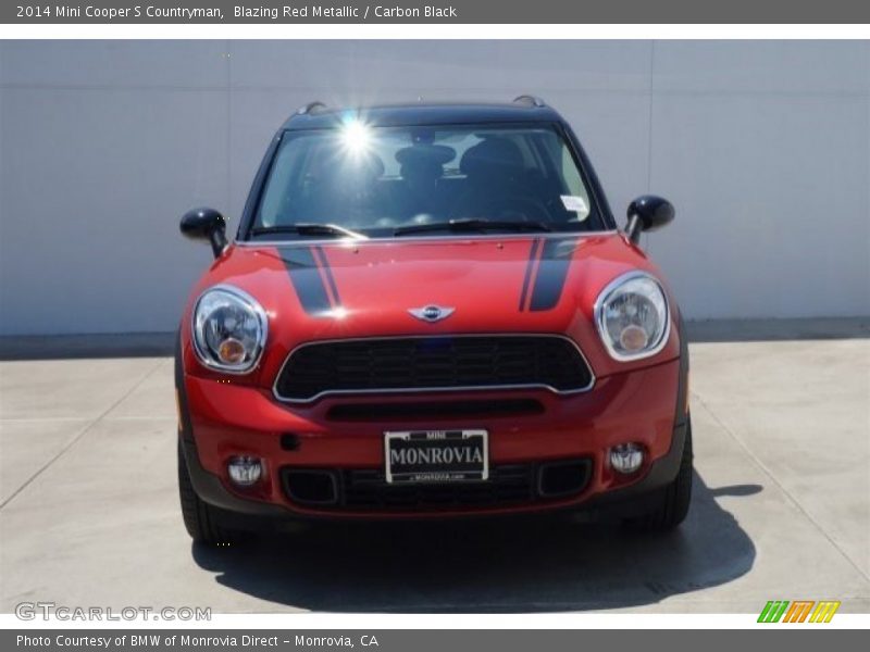 Blazing Red Metallic / Carbon Black 2014 Mini Cooper S Countryman