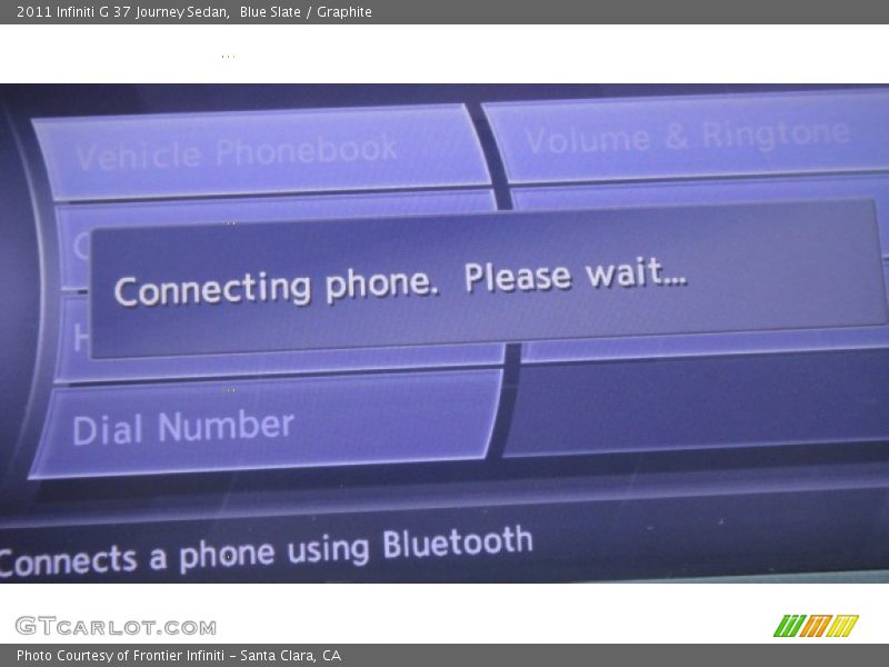 Blue Slate / Graphite 2011 Infiniti G 37 Journey Sedan