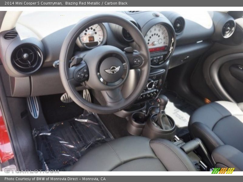 Blazing Red Metallic / Carbon Black 2014 Mini Cooper S Countryman