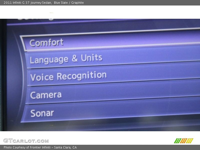 Blue Slate / Graphite 2011 Infiniti G 37 Journey Sedan