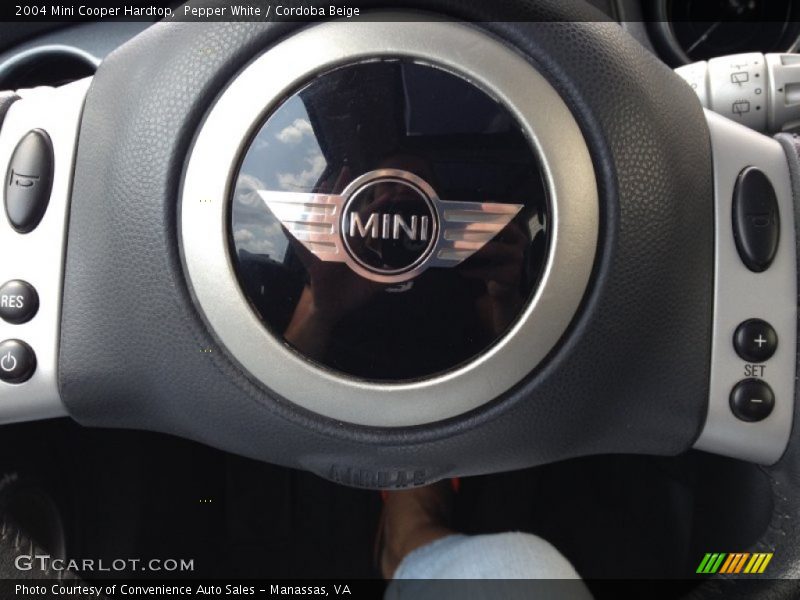 Pepper White / Cordoba Beige 2004 Mini Cooper Hardtop