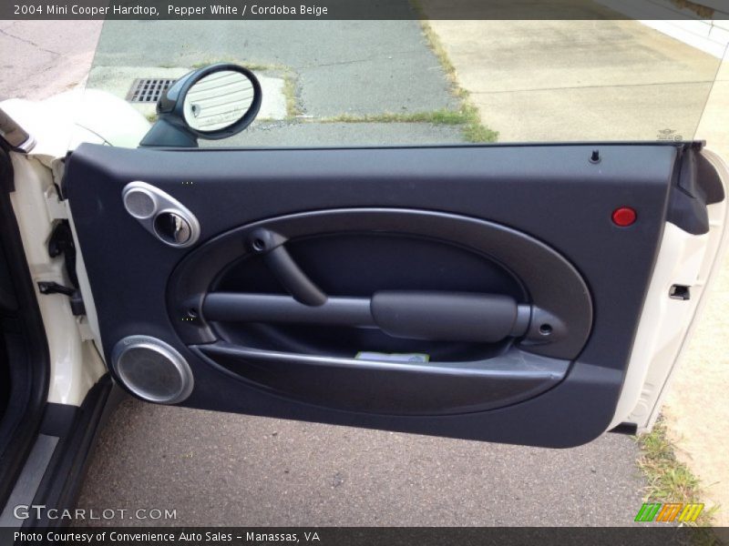 Pepper White / Cordoba Beige 2004 Mini Cooper Hardtop