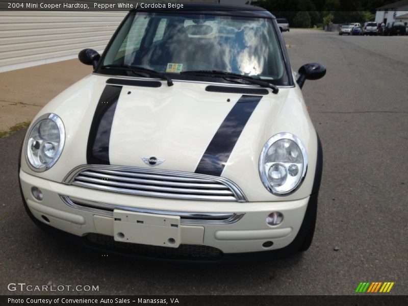 Pepper White / Cordoba Beige 2004 Mini Cooper Hardtop