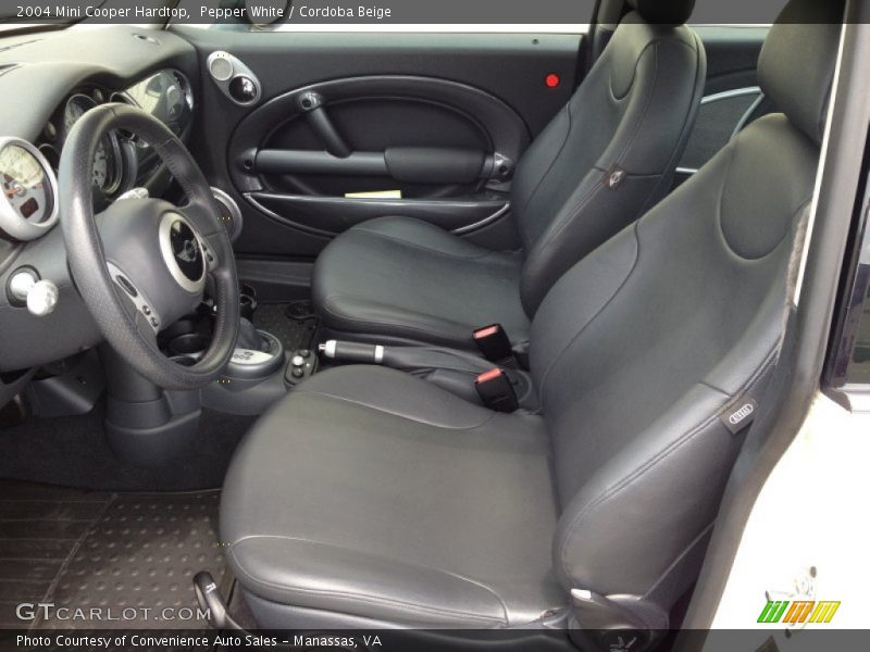 Pepper White / Cordoba Beige 2004 Mini Cooper Hardtop