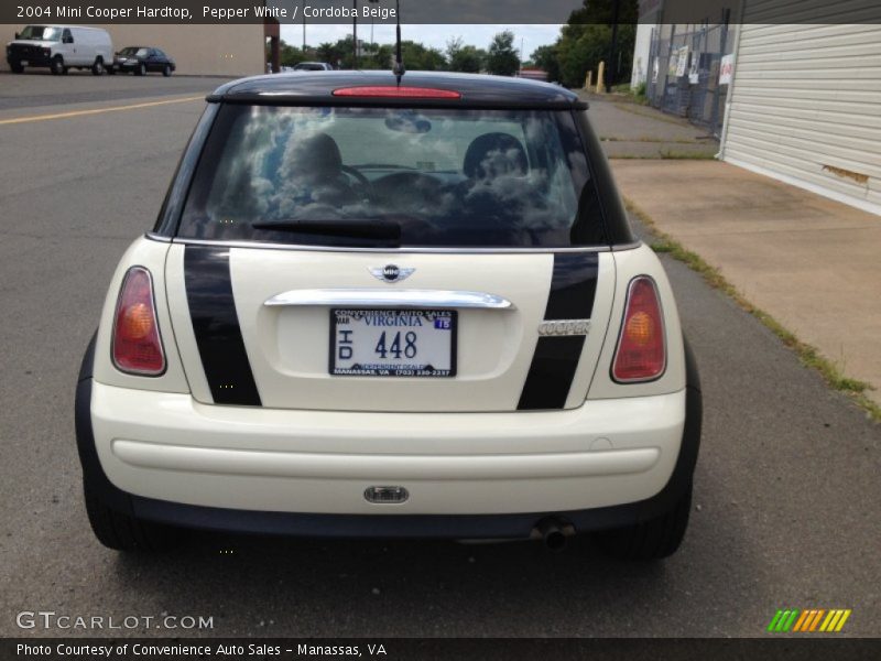 Pepper White / Cordoba Beige 2004 Mini Cooper Hardtop