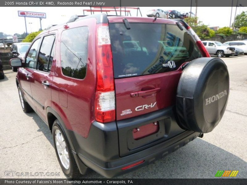 Redondo Red Pearl / Ivory 2005 Honda CR-V EX 4WD