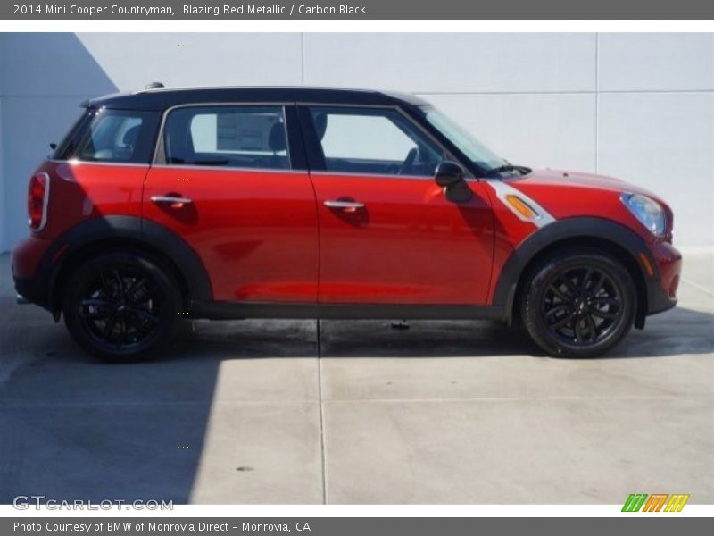 Blazing Red Metallic / Carbon Black 2014 Mini Cooper Countryman