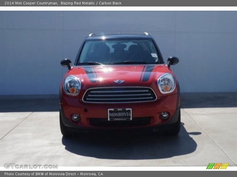 Blazing Red Metallic / Carbon Black 2014 Mini Cooper Countryman