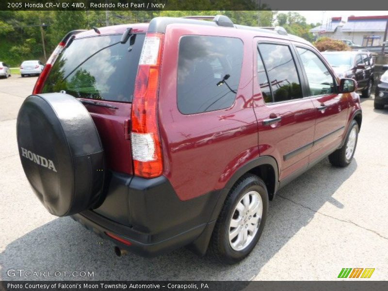Redondo Red Pearl / Ivory 2005 Honda CR-V EX 4WD
