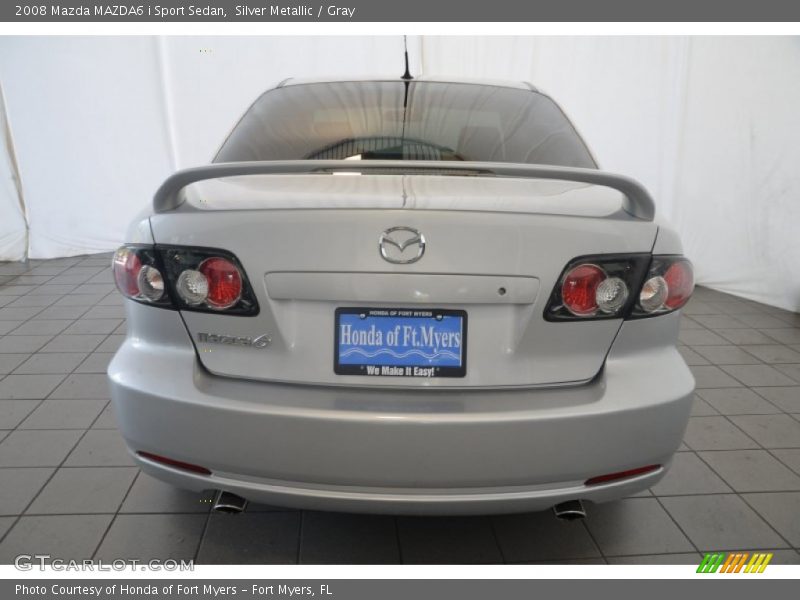 Silver Metallic / Gray 2008 Mazda MAZDA6 i Sport Sedan
