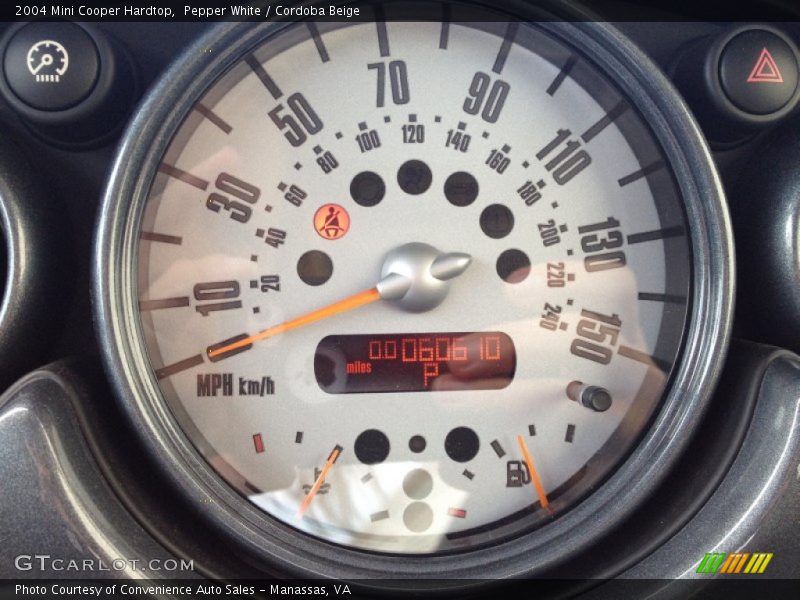 Pepper White / Cordoba Beige 2004 Mini Cooper Hardtop