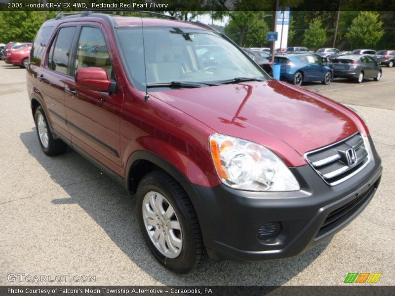Redondo Red Pearl / Ivory 2005 Honda CR-V EX 4WD
