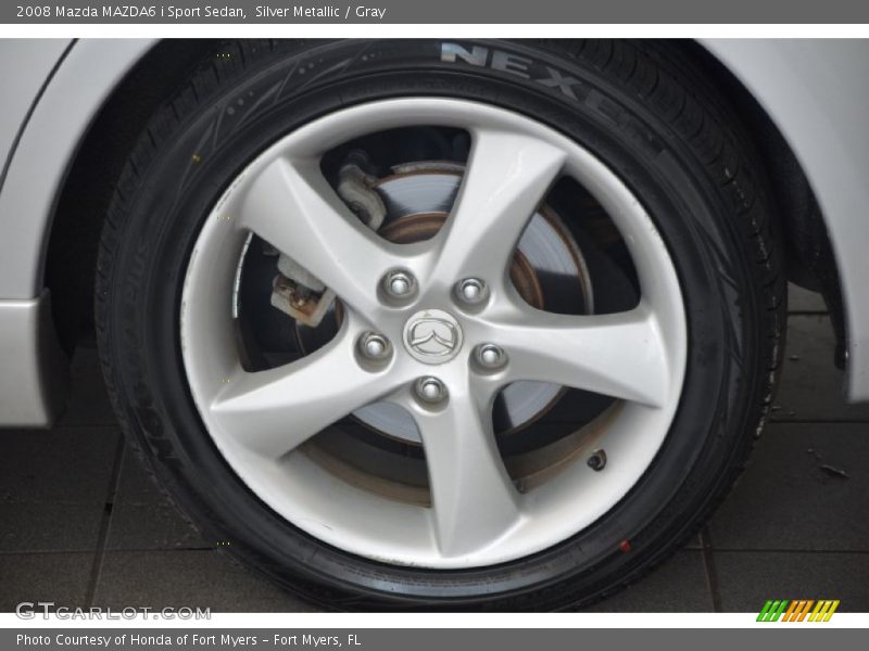Silver Metallic / Gray 2008 Mazda MAZDA6 i Sport Sedan