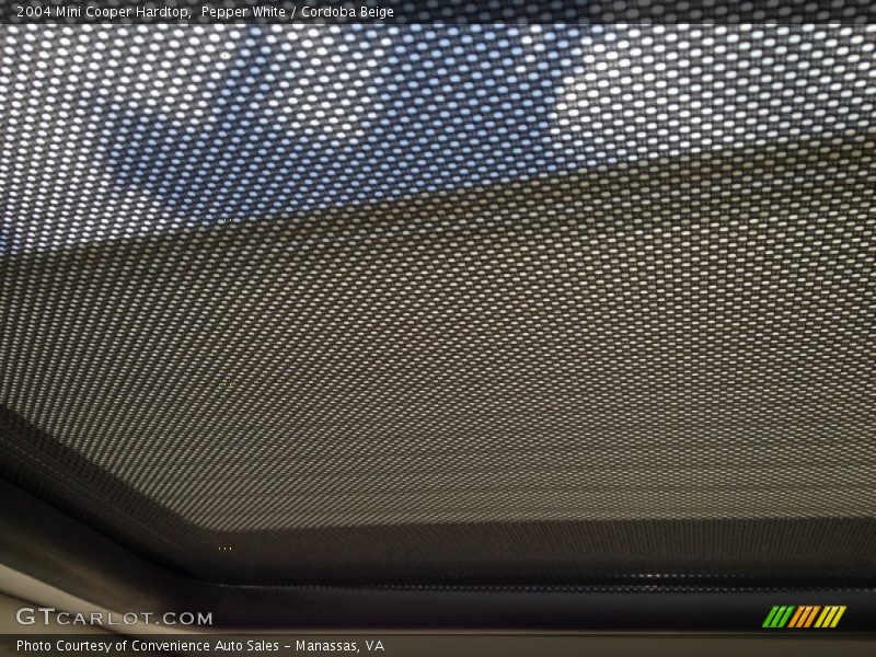 Pepper White / Cordoba Beige 2004 Mini Cooper Hardtop