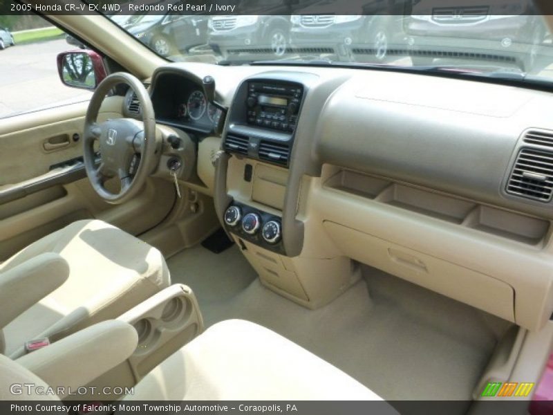 Redondo Red Pearl / Ivory 2005 Honda CR-V EX 4WD