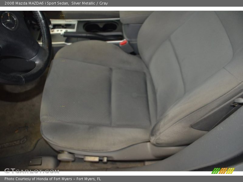 Silver Metallic / Gray 2008 Mazda MAZDA6 i Sport Sedan